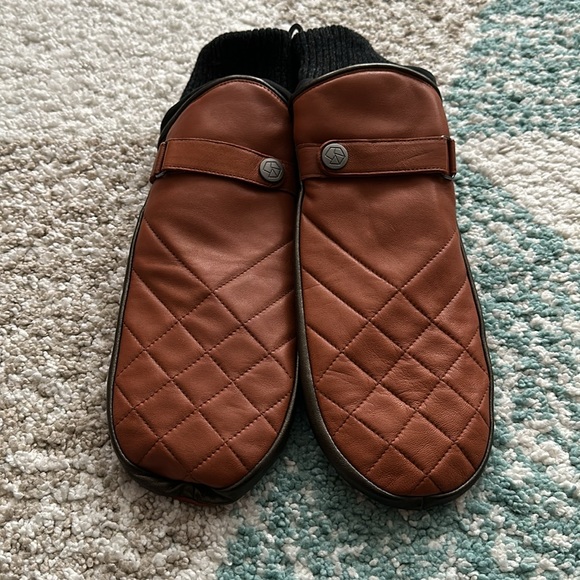 Braume Leather Mittens - new - size s/m - Picture 2 of 4